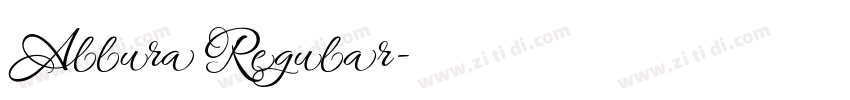 Allura Regular字体转换 Allura Regular字体转换